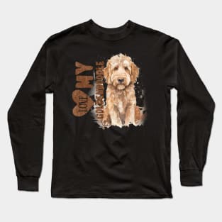 Goldendoodle Girl. Totally! Goldendoodle owners welcome here. Long Sleeve T-Shirt